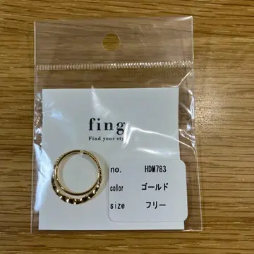 fing 골드링 HDM783 프리 사이즈