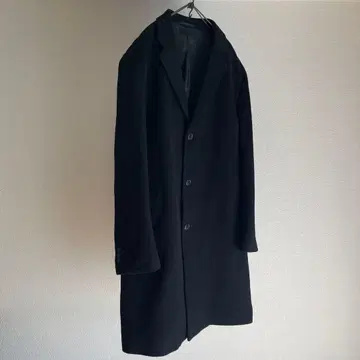 유니클로 캐시미어 혼방 체스터 코트 블랙 XL