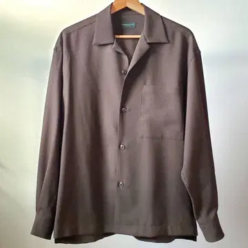 TOMORROWLAND 투모로우랜드 카키 브라운 긴팔 셔츠 XS