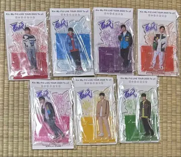 Kis-My-Ft2 아크릴 스탠드 7개 세트