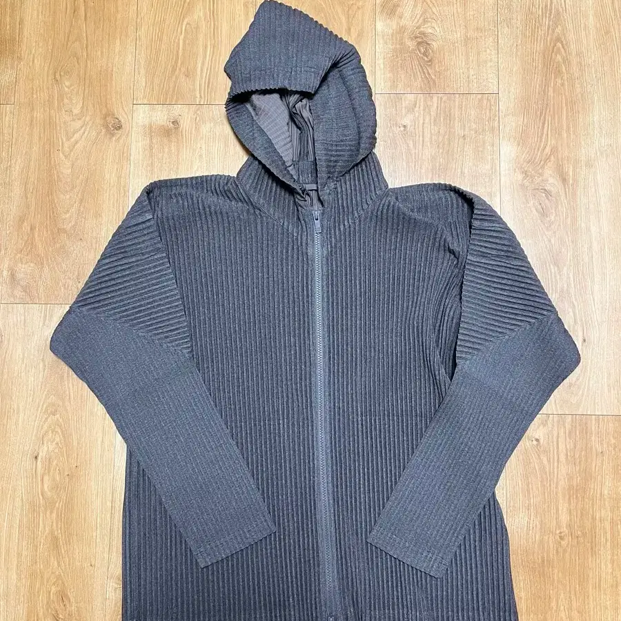 ISSEY MIYAKE | 이세이미야케 Issey Miyake Homme Plissé Hooded Zip