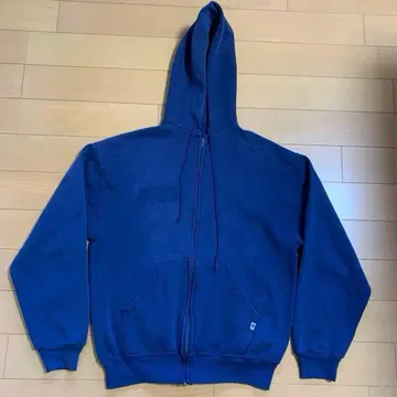 러셀 애슬레틱 집업 후드티 M 네이비