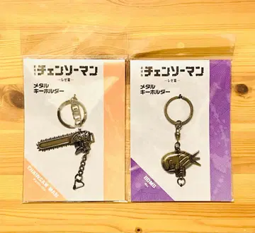 극장판 체인소 맨 -레제편- 메탈 키링 체인소 맨&폭탄