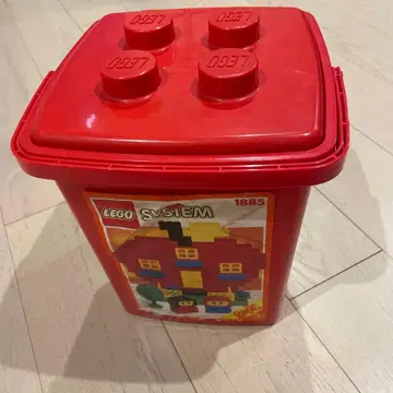 LEGO SYSTEM 1885 빨간색 수납 박스 레트로