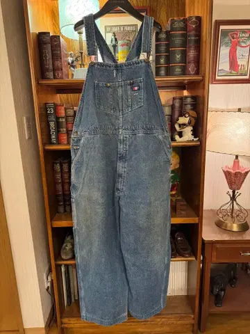 살로펫 오버올 데님 페인터