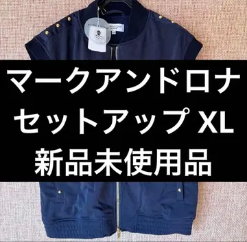 미사용 새상품! MARK & LONA 셋업 네이비 골드