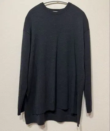 EN ROUTE 울 밀라노 리브 롱 슬릿 니트 사이즈 1 앙루트