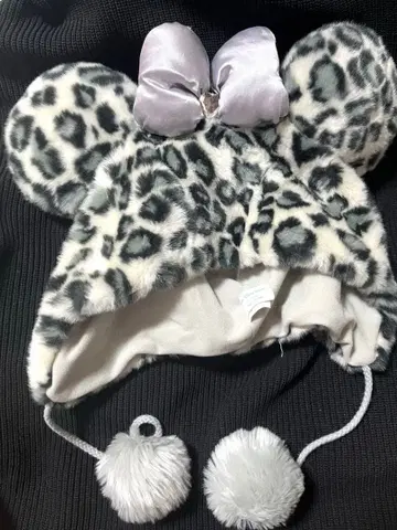 디즈니 레오파드 무늬 팬캡