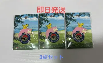 포켓몬 센터 카가와 한정 판매 핀즈 야돈 로고핀즈 3개