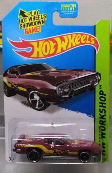 핫휠 1971 PLYMOUTH ROA RUNNER 로드러너