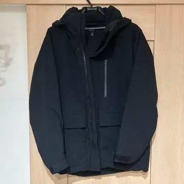 유니클로 하이브리드 다운 후드티