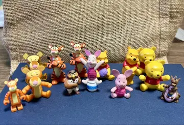 디즈니 곰돌이 푸 캐릭터 피규어 세트