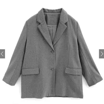 GRL 페이크 울 빅 자켓 [ze835]