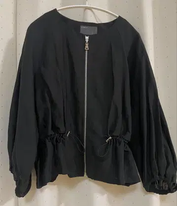 [ NOBLE 시어 블루종 ] 블랙 프리 사이즈