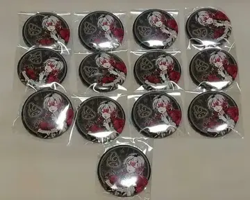 악마 집사와 검은 고양이 아쿠네코 아몬 캔뱃지 산리오