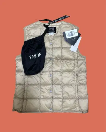 새상품 타이온 TAION x 안피엘로 다운 베스트 이너 다운 S