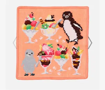 FEILER Suica 펭귄 콜라보 손수건 도쿄역 한정판
