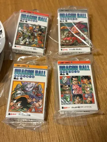 드래곤볼 캡슐 토이 4팩 세트