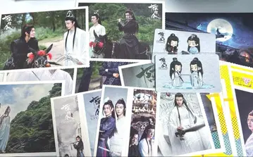 진정령 엽서 14장 & 북마커 책갈피 4장 & 카드 2장 묶음 판매