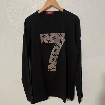 당일 발송 USUALIS 우자리수 21,000엔 미사용 새상품 블랙 롱T