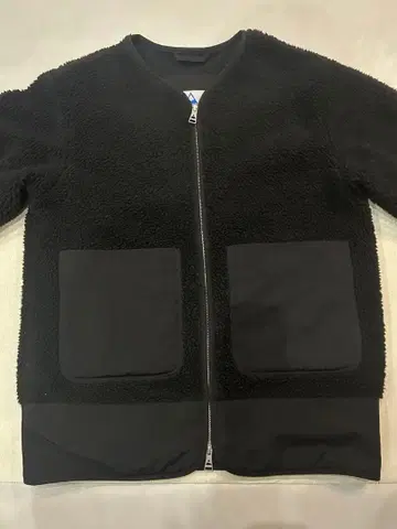 케이프 하이 저널 스탠다드 블랙 보아 플리스 자켓