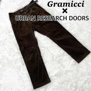 그라미치 어반 리서치 도어스 다크 브라운 코듀로이 팬츠 S