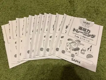 초3 수학/ SAPIX 기초력 트레이닝 12권 세트/사피아스 3학년