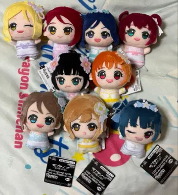 러브 라이브! 선샤인!! SD 인형 봉제 인형 모리 한정 9세트