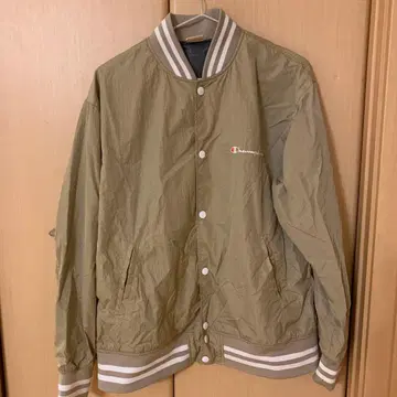 Champion 나일론 자켓 M 올리브 그린