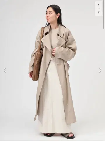 AP STUDIO MINITZ 별주 에포트리스 트렌치코트