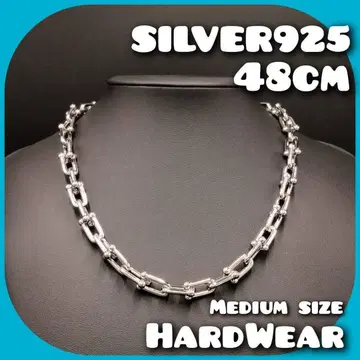 새상품 하드웨어 목걸이 남성용 여성용 루 925