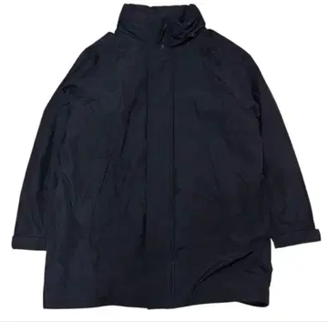 유니클로 방풍 패디드 코트 블랙