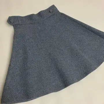 JILL STUART 블루 플레어 스커트 사이즈 0