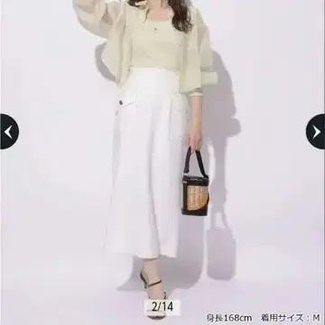 Apuweiser-riche 포켓 디테일 스커트