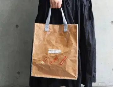 CHAM CHAM MARKET 토트백 브라운