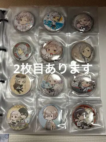 문호 스트레이독스 캔뱃지 묶음 판매