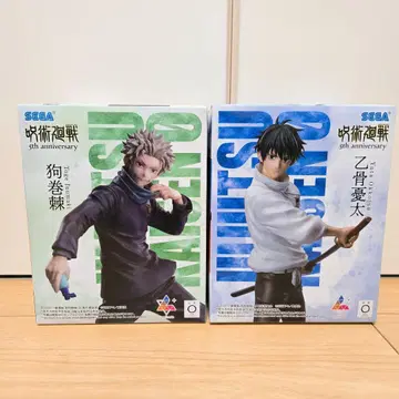 주술회전 옷코츠 유타 이누마키 토게 라운드 원 한정판 피규어 2체 세트