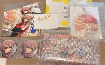 에이트리 AGF 니시조노 렌가 BD 세트 캔뱃지 브로마이드