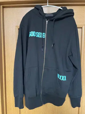 GOD SELECTION XXX 갓 셀렉션 후드티 블랙 L