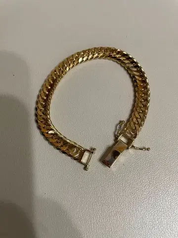 키헤이 8면 M컷 18cm 팔찌 실버 925 각인