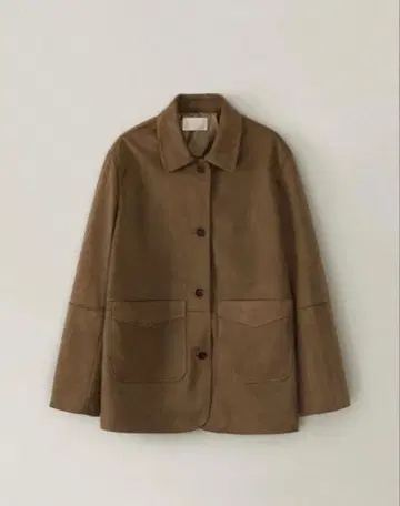 OHOTORO Henry Suede Jacket beige