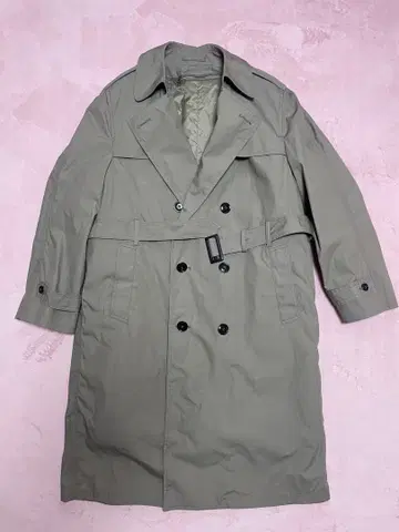 미군 실물 USMC 트렌치코트