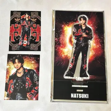 사와모토 나츠키 아크릴 스탠드 포토 카드 세트