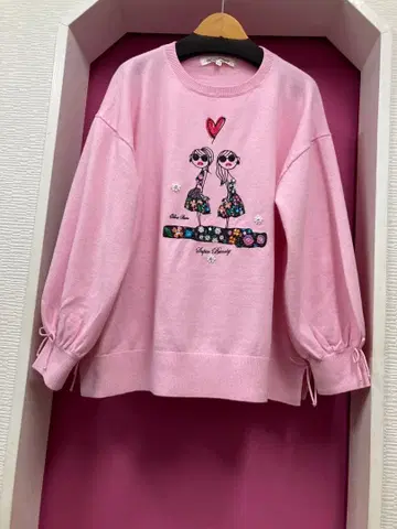 슈퍼 뷰티 소매가 봉긋한 여아 자수 따뜻한 스웨터