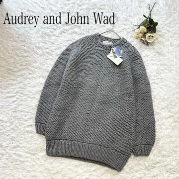 Audrey and John Wad 니트 스웨터 페루산 울 100%