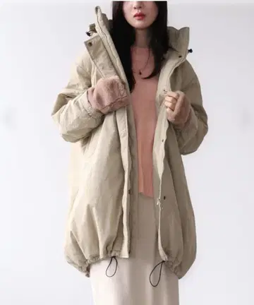 최종 가격 인하 새상품 페이크 다운 코트