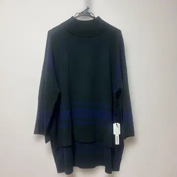 야마다야 RADIATE 다크 그린 스트라이프 니트 스웨터 38