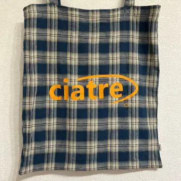 ciatre 체크 토트백