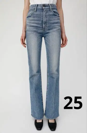 moussy 마우지 데님 부츠컷 라이트 블루 MVS FLARE