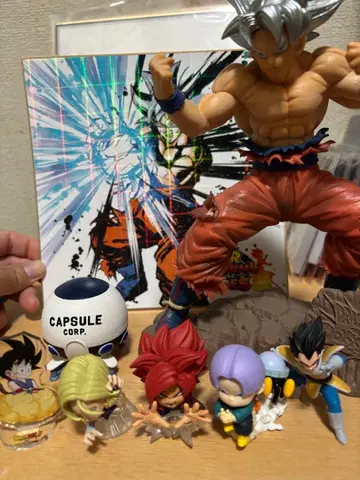 드래곤볼 피규어 세트